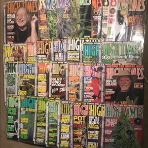Lot of 31 High Times Magazines